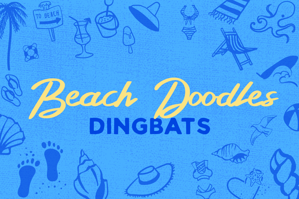 Beach Doodles Dingbat: More Than Just a Font for Summer Projects