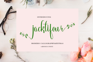 Jacktifour: A Handwritten Font with Real Personality