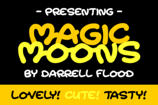 Magic Moons: A Playful Display Font With Genuine Versatility